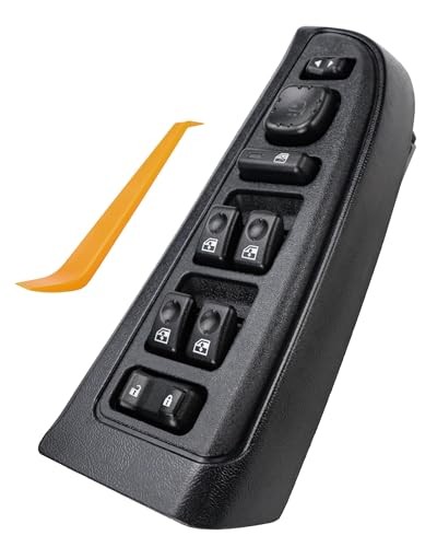 Driver Side Master Power Window Switch (Tan Bezel) with Power Folding 920-022