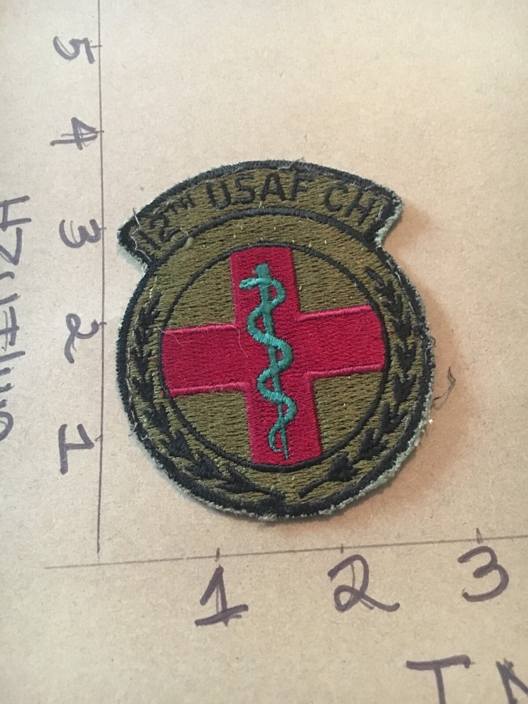 USAF 12th CH Squadron subdued patch 5/3/25