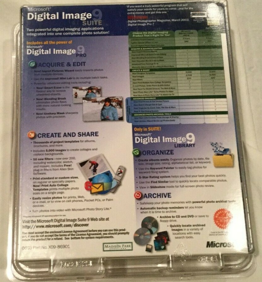 Microsoft Digital Image 9 Suite