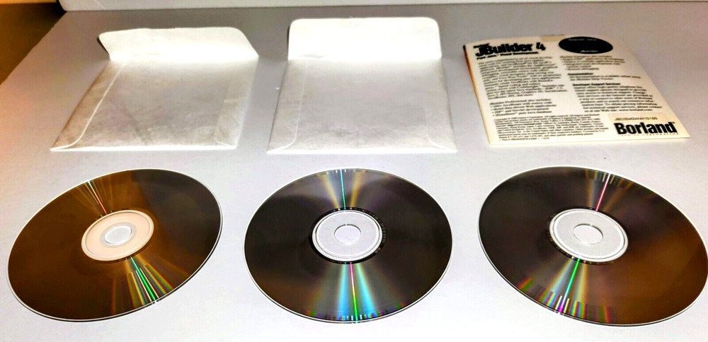 Borland JBuilder 4 Foundation Pure Java Visual Development CD-ROM Windows TESTED