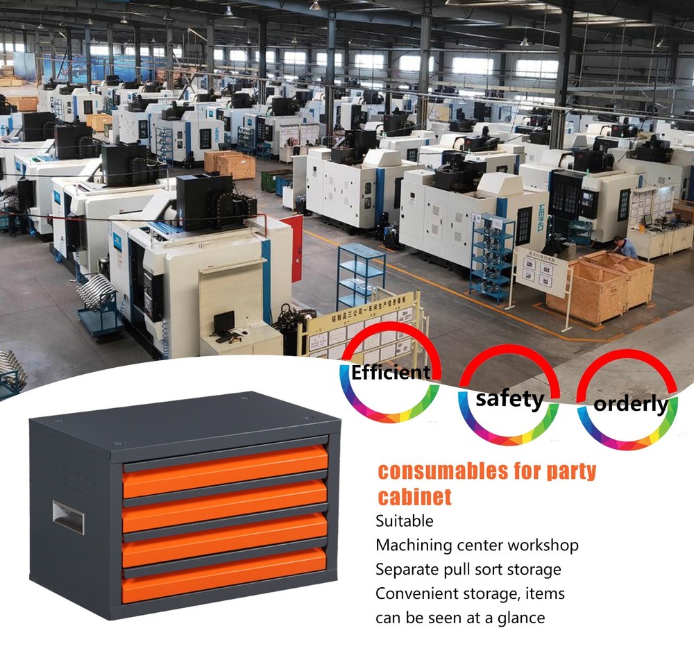 Drill Blade Distribution Cabinet Four-tier stackable drill blade storage