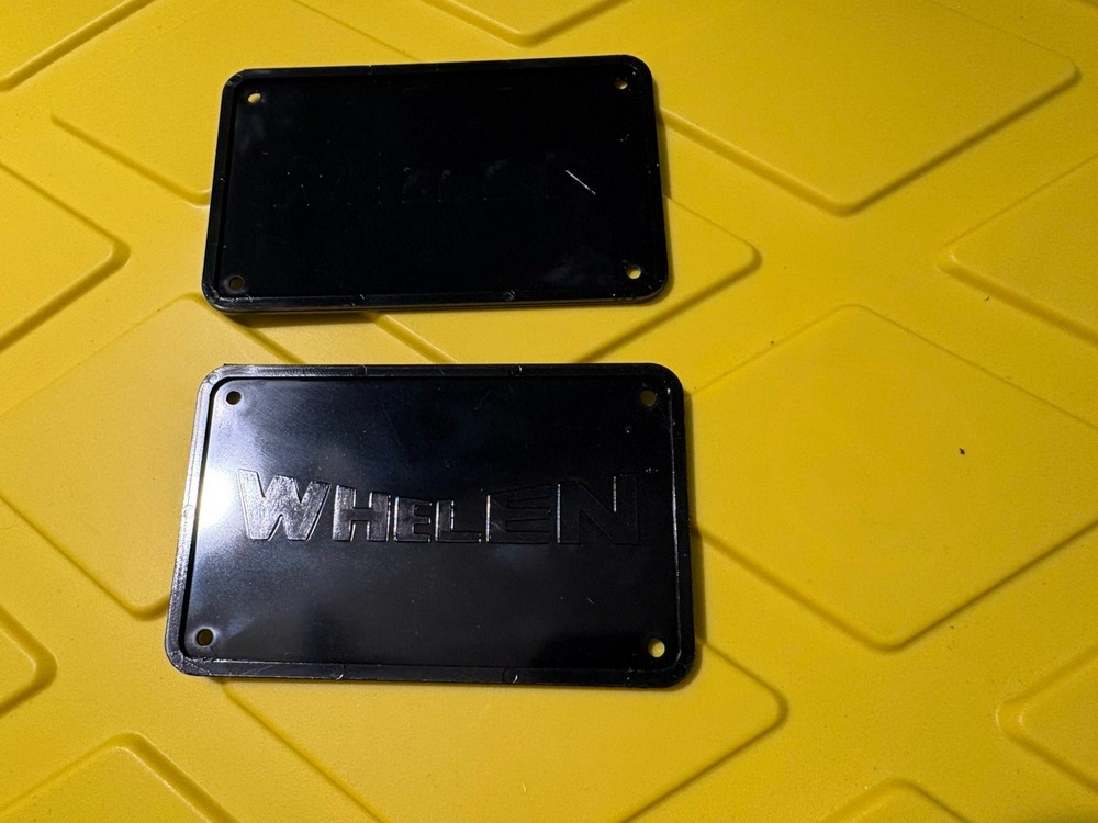 Whelen Edge Strobe Freedom Lightbar Filler Plate PAIR