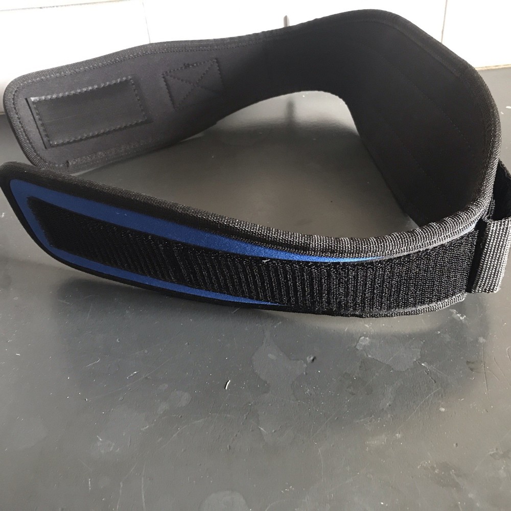 Schiek Weight Lifting Belt (Blue) Model#2004 Size Small NICE
