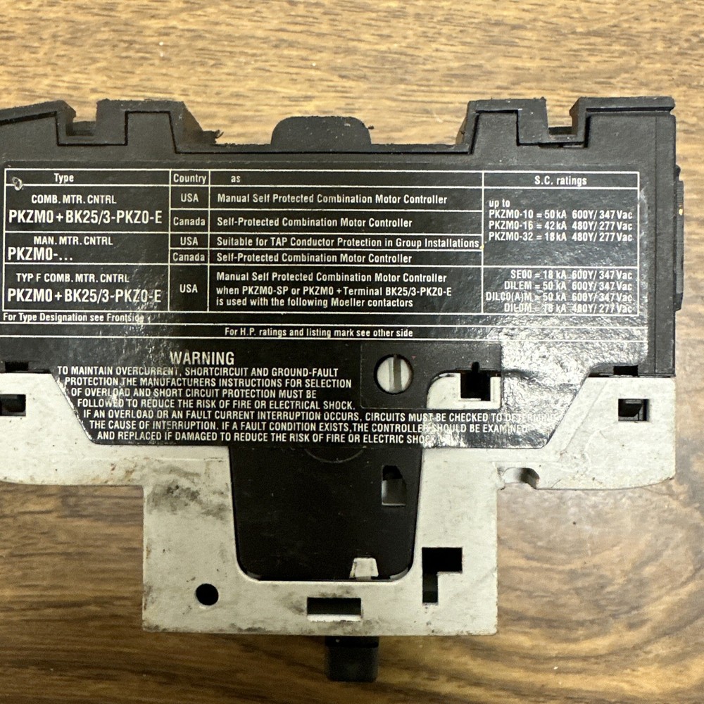 Moeller,PKZMO-16,Motor Starter Protector