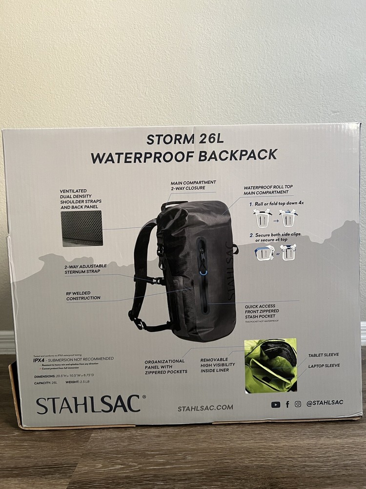 Stahlsac Storm 26L Waterproof Backpack