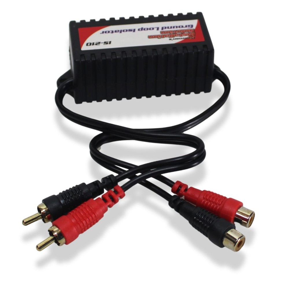 Installation Solution 21 Amp Ground Loop Isolator Noise Filter Suppressor IS-210