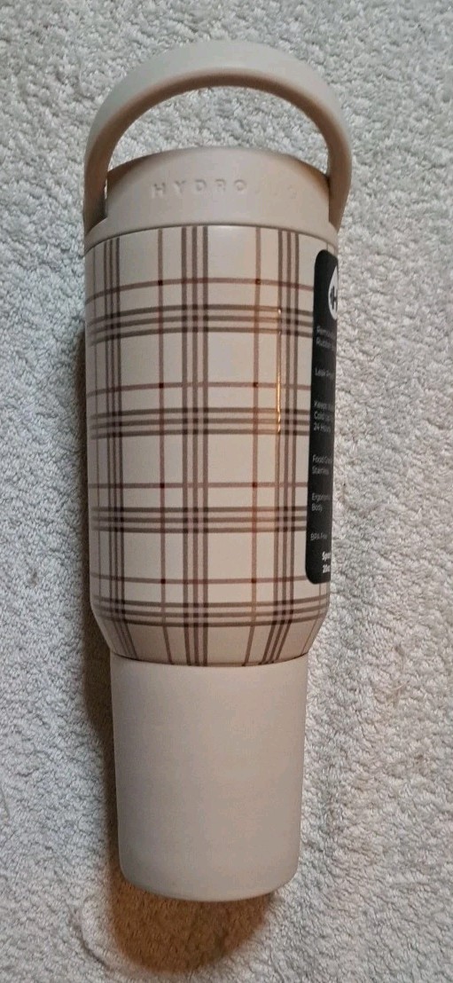 HydroJug 20oz Sport Seasonal Water Bottle “Blair” Limited Edition Plaid