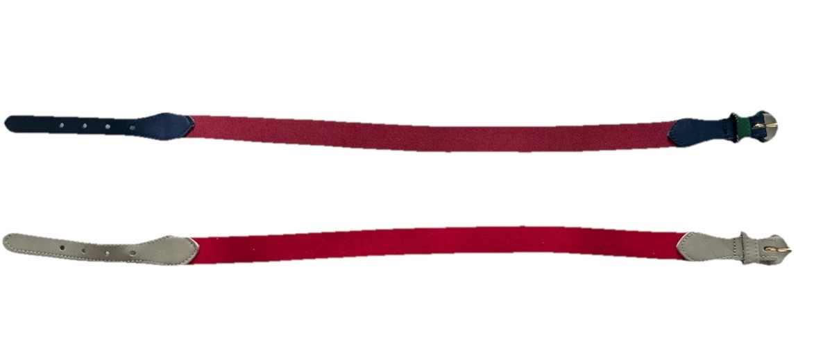 Toddler/Boy’s Gymboree Vintage (90s) STRETCH Two (2) Belts 24” Long Pre-own