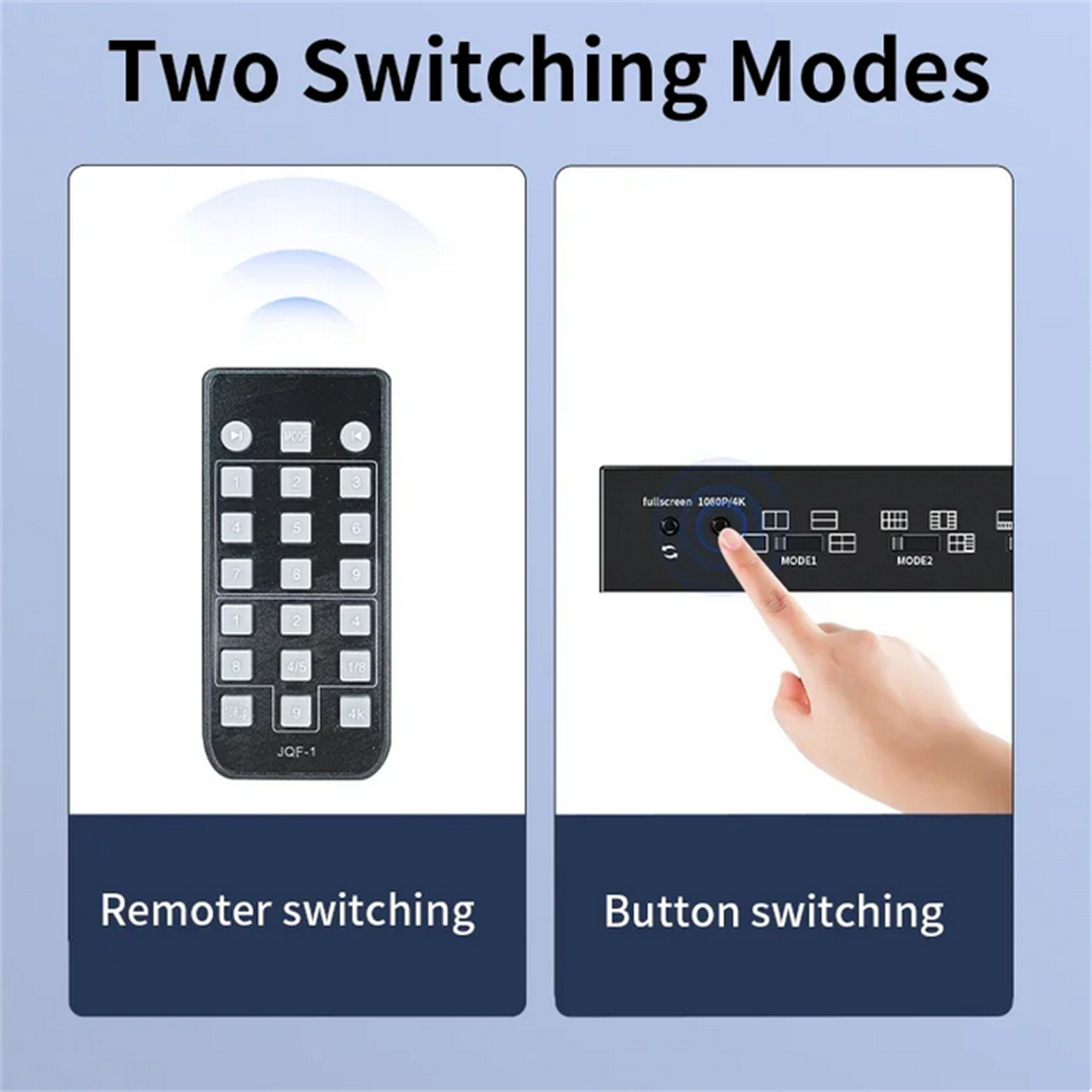 HDMI 9x1 Multiviewer 4K 30hz 9 In 1 Out 1080P Screen Multi-Viewer Switch Box