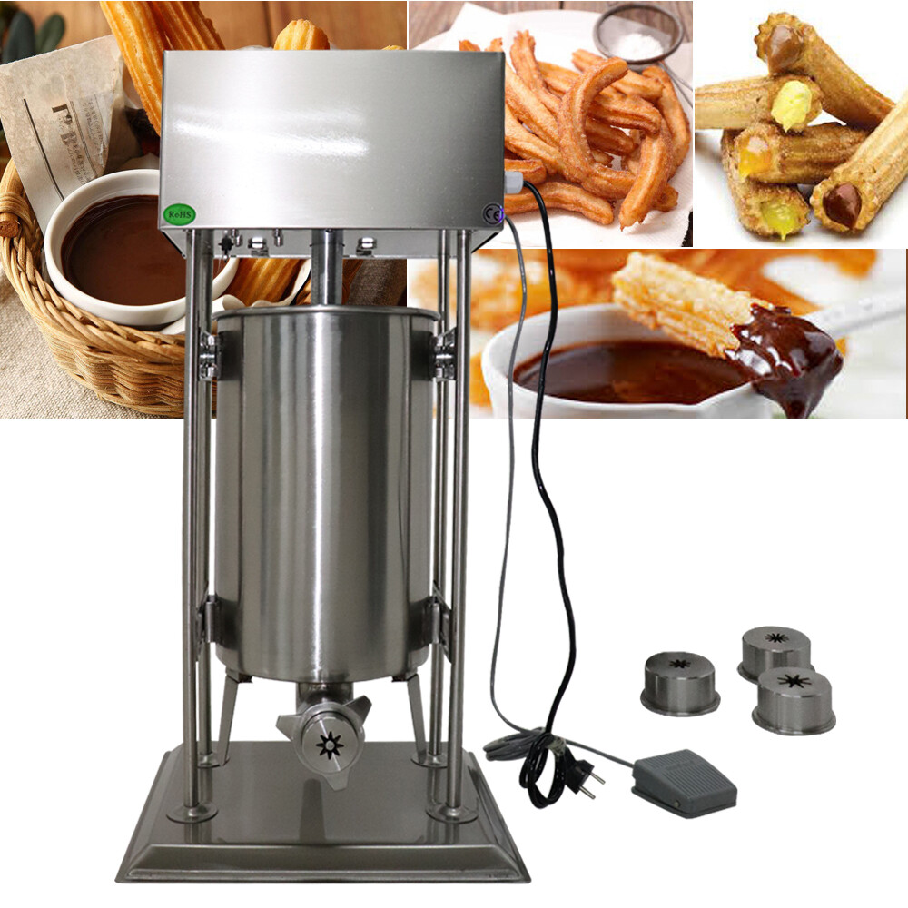 Stainless Donuts Maker Machine Latin Fruit Machine Electric Dough Sticks Machine