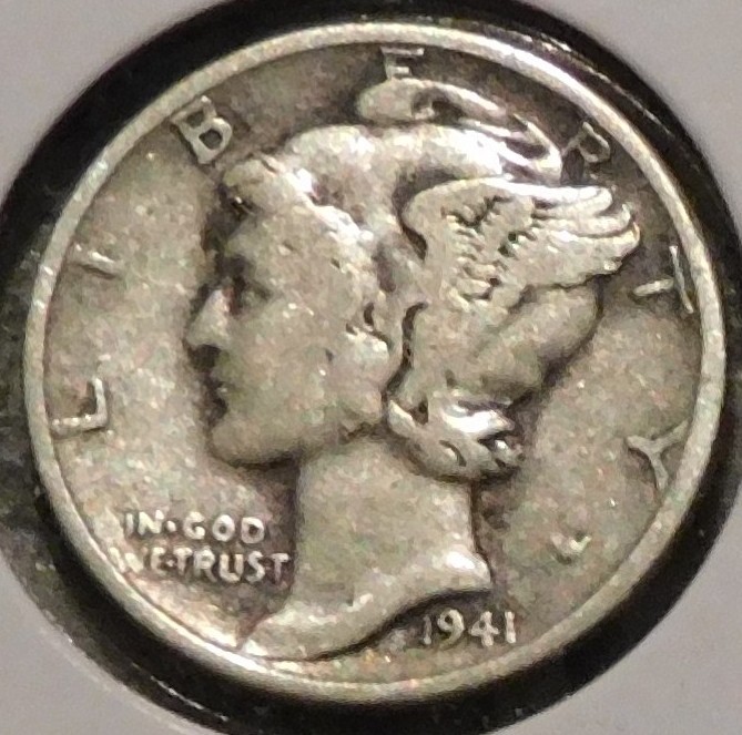 Silver Dime - Mercury - 1941 [132]