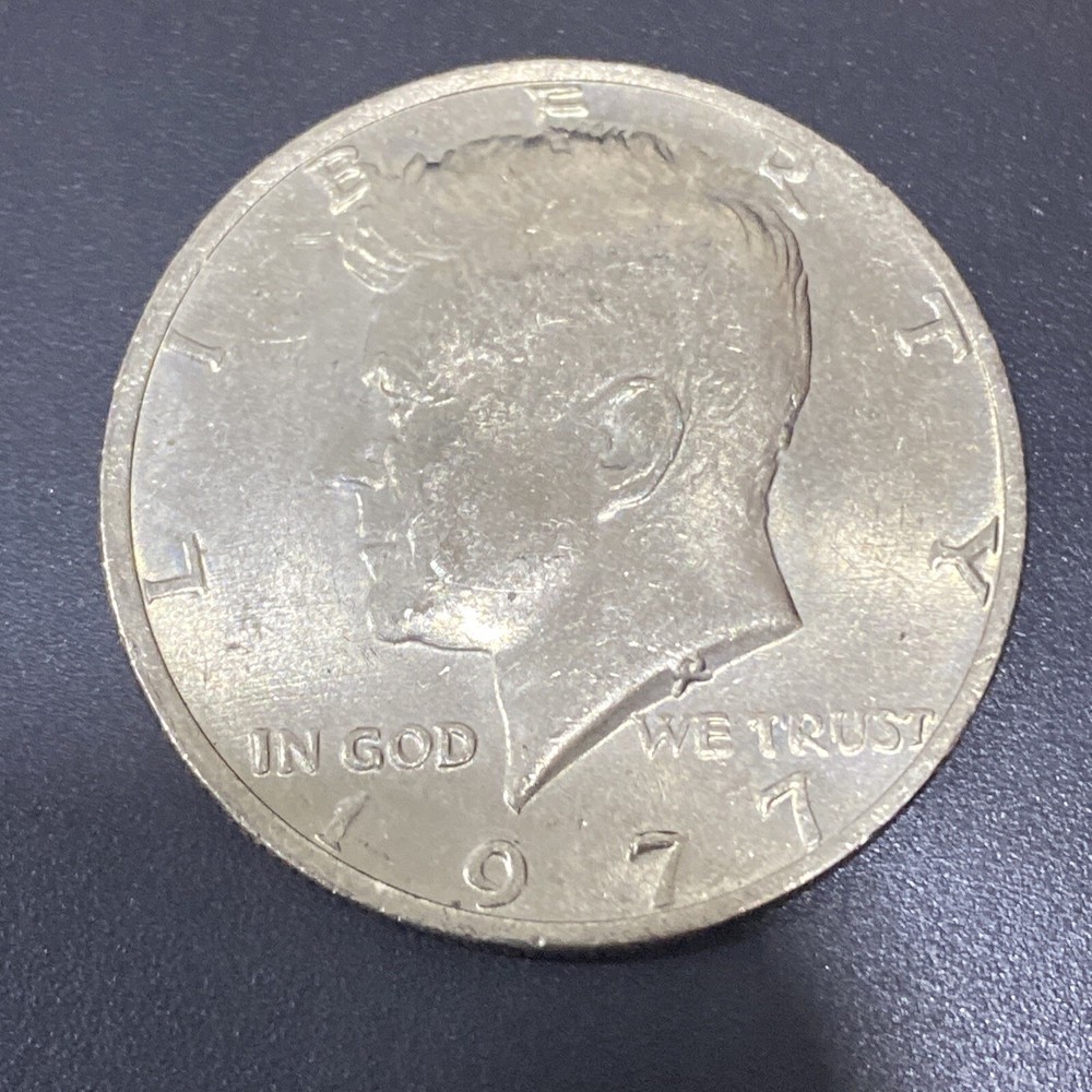 1977 Kennedy Half Dollar Fine Condition Coin