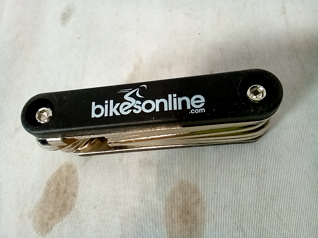 Bikers online black and silver multi tool