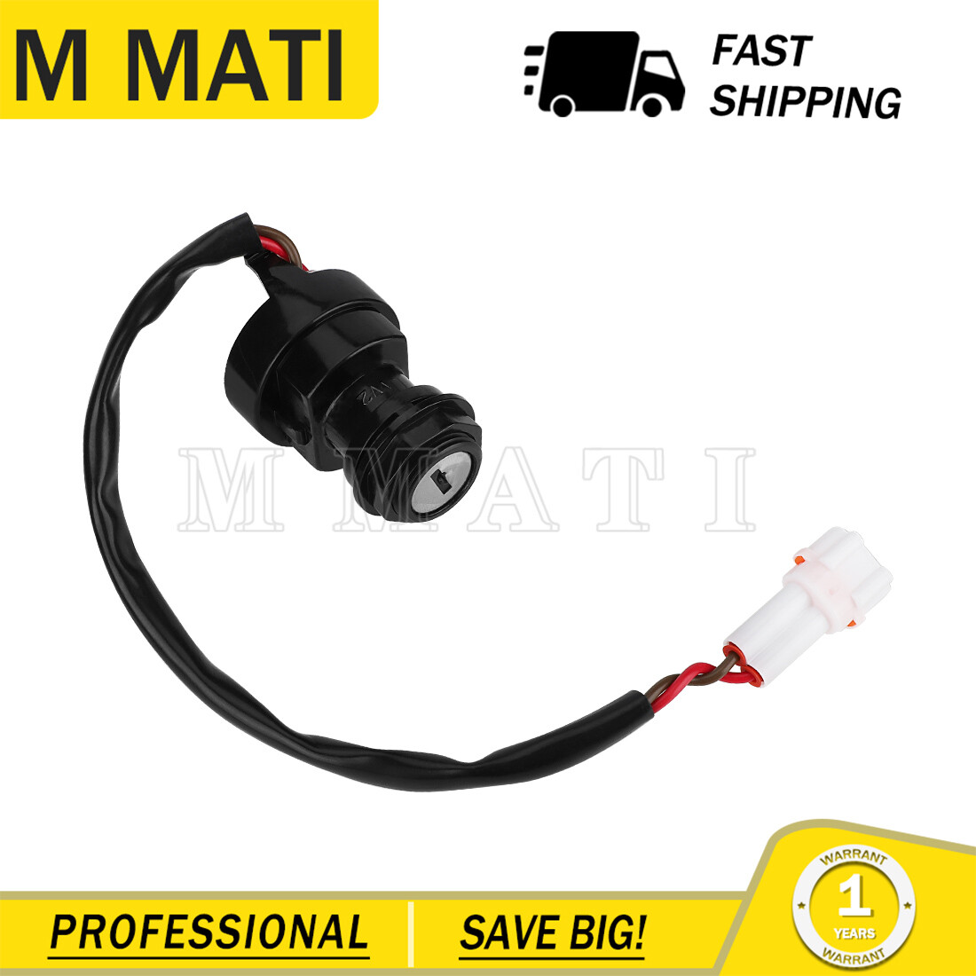 5LP-82510-00-00 Ignition Key Switch for Yamaha Bruin 350 YFM350 2004 2005 2006