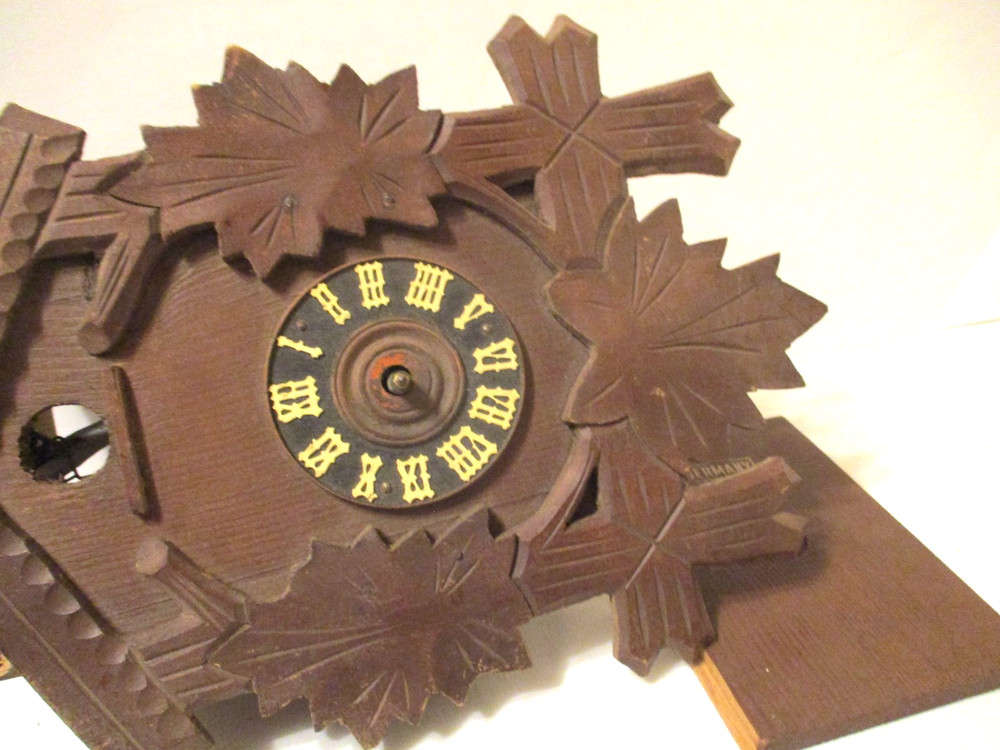 Vintage Cuckoo Clock Case Parts