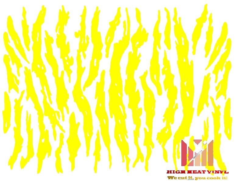 Standard Vinyl Stencil/Vinyl Decal 10" x 12" -Vietnam Tiger stripe style