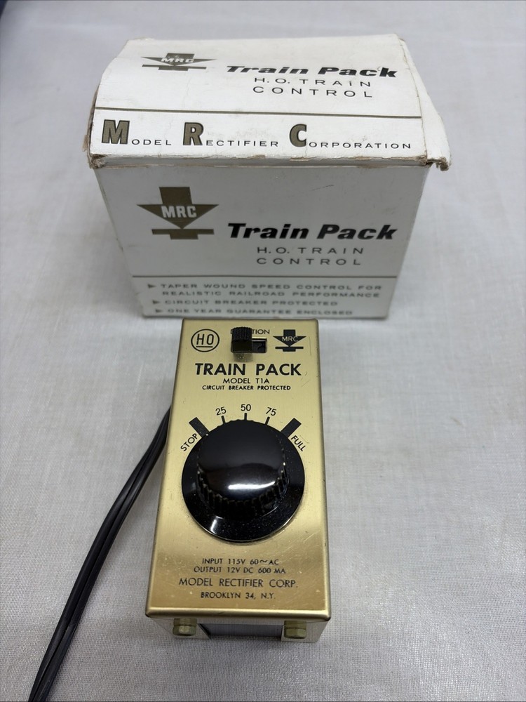 MRC Trainpack - Model T-1A HO Train Controller - Tested