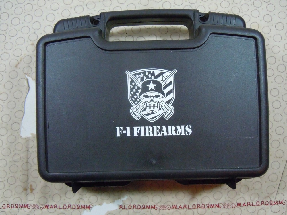 F-1 FIREARMS FACTORY HARD CASE.