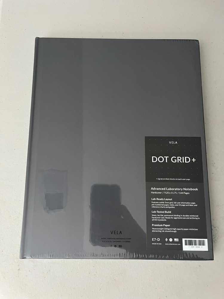 VELA E7 Dot+ Lab Notebook