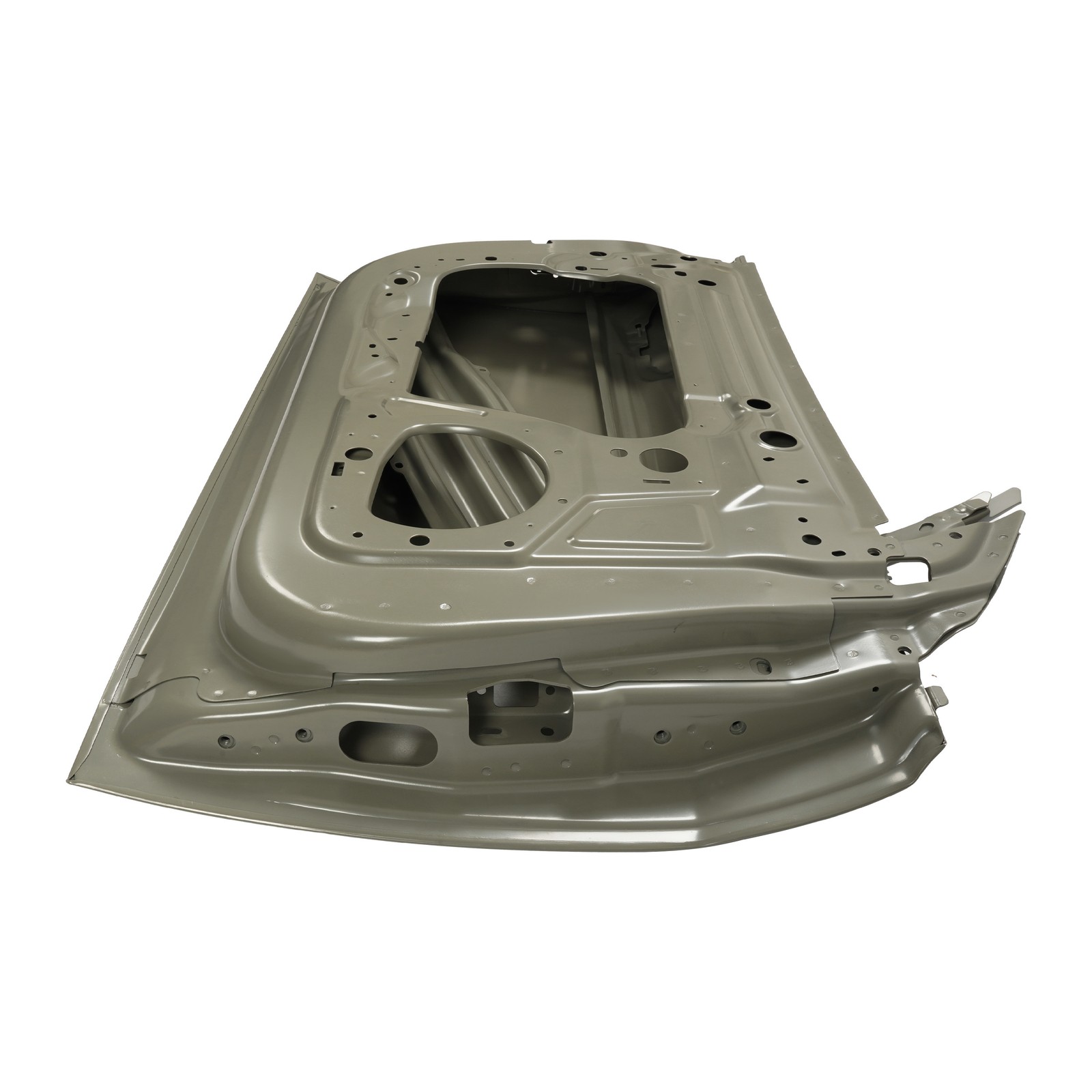 Front Left Driver Side Door Shell Gray For Tesla Model 3 2017-2023 #1081421-E0-C