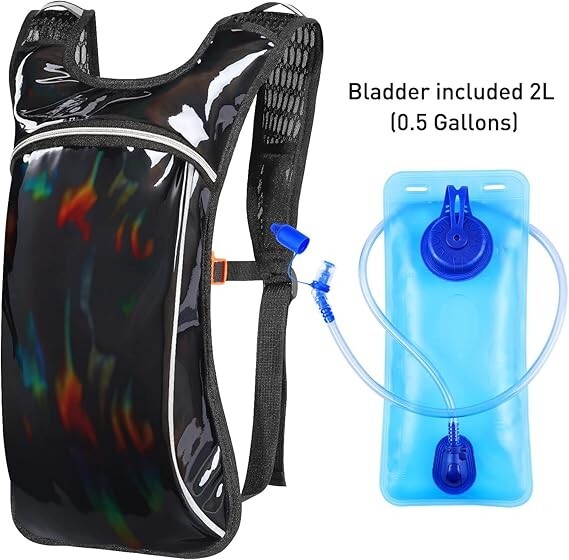 Hydration Pack,Hydration Backpack with 2L Hydration Bladder Lightweight Insulati