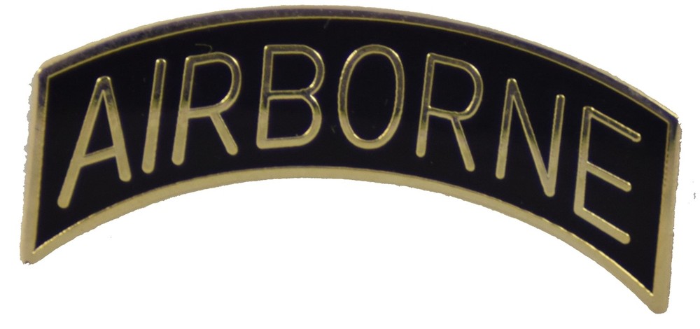 AIRBORNE TAB HAT PIN