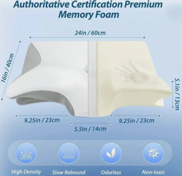 Cervical Pillow - for neck pain relief