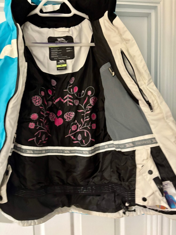 Trespass Technical Performance TP75 Ski Jacket Blue Medium Waterproof/Breathable