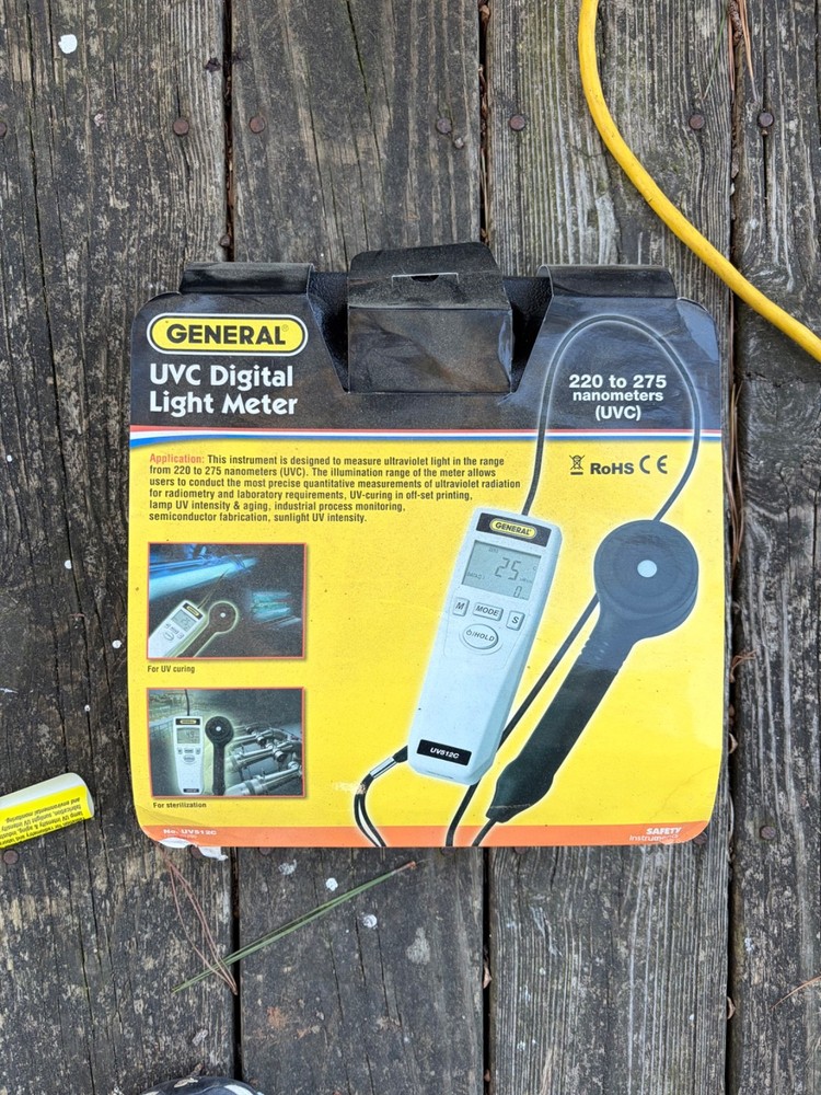General Tools UVC Digital Light Meter