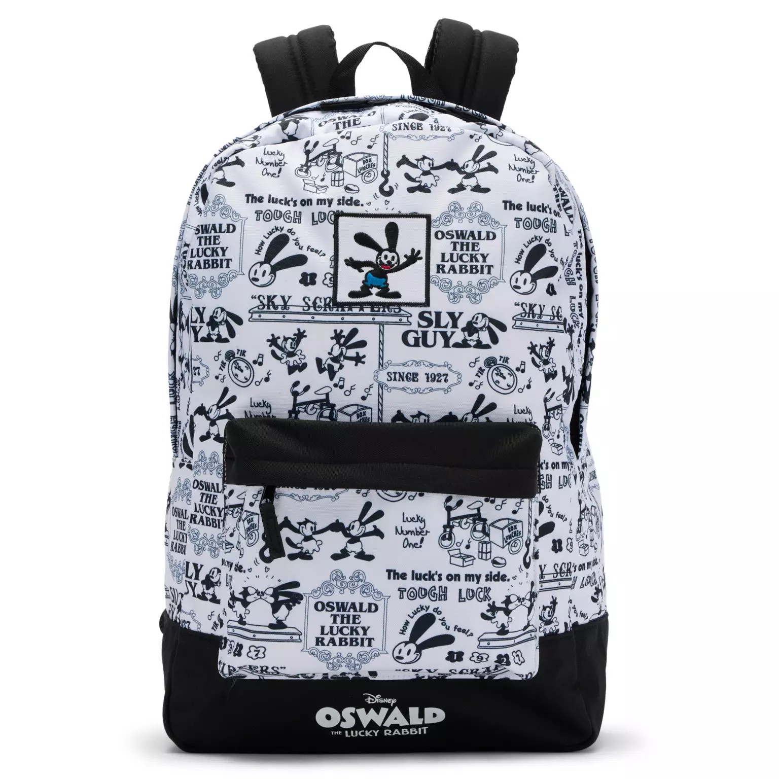New 2026 Disney OSWALD The LUCKY RABBIT Adult Backpack NWT Pattern w Ortensia