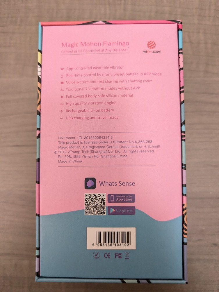 Magic Motion Flamingo Vibrating Kegel Egg - Bluetooth App Control