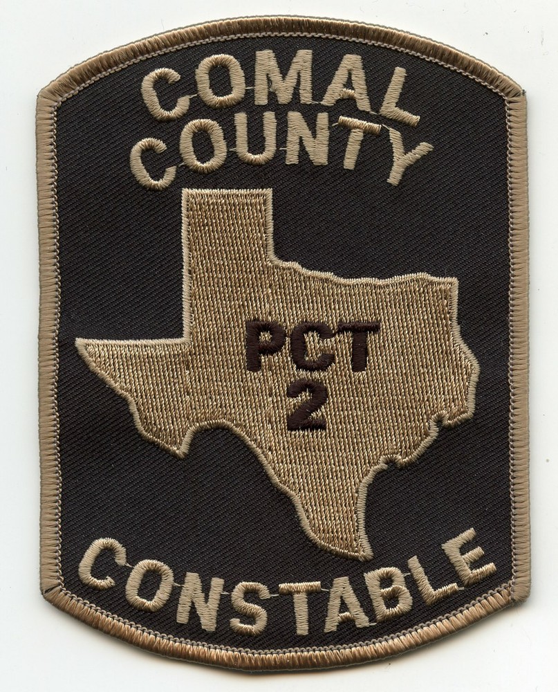 COMAL COUNTY TEXAS TX Precinct 2 CONSTABLE sheriff police PATCH