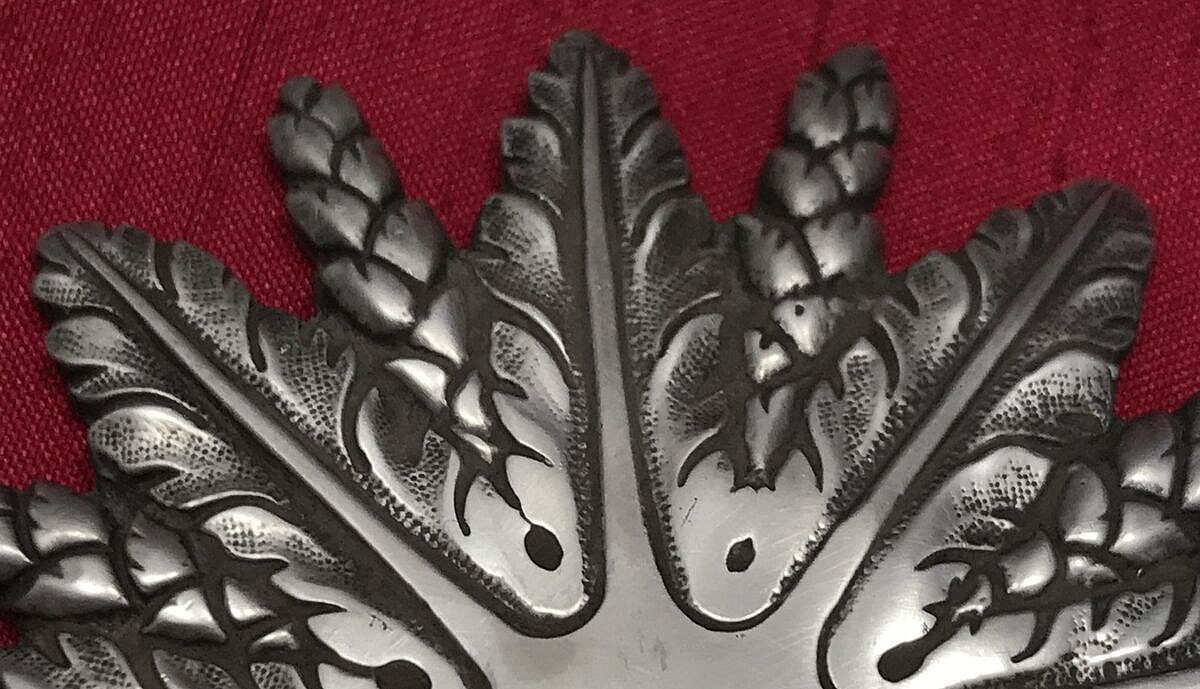 1987 PUIFORCAT FRANCE Sterling Silver 2.75" SNOWFLAKE ORNAMENT