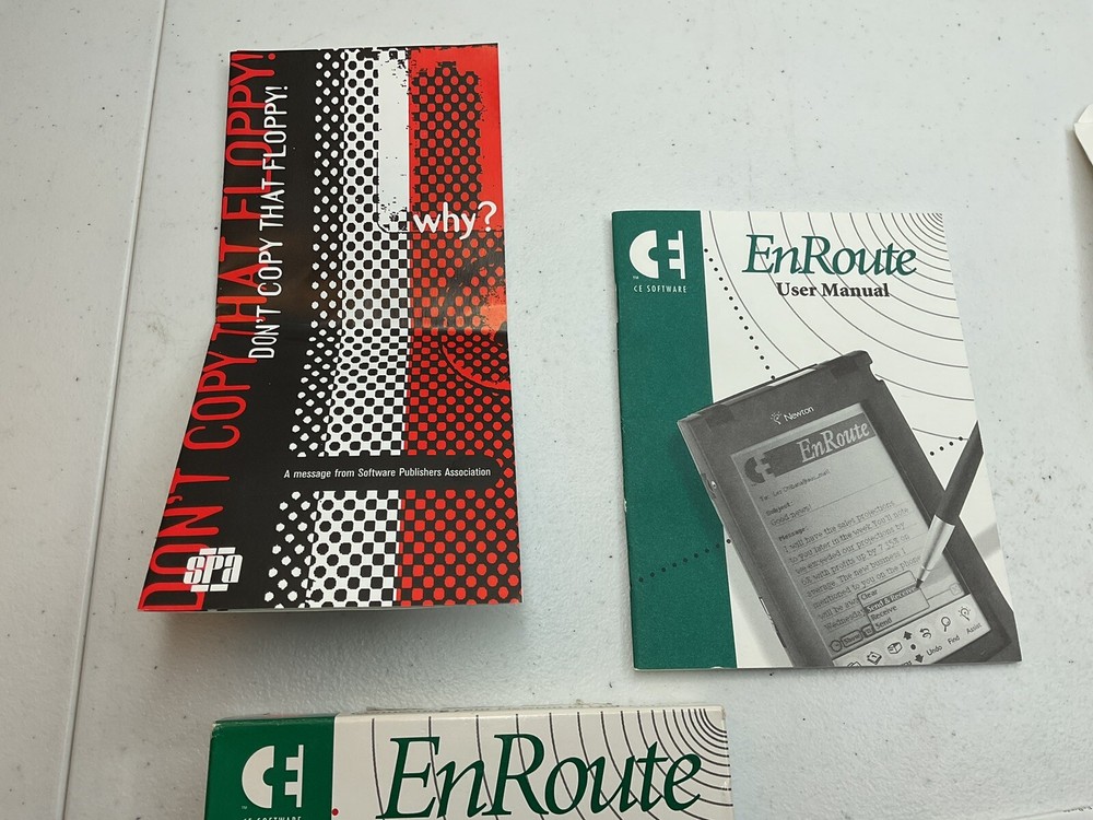 EnRoute Connecting Your Apple Newton To QuickMail Software