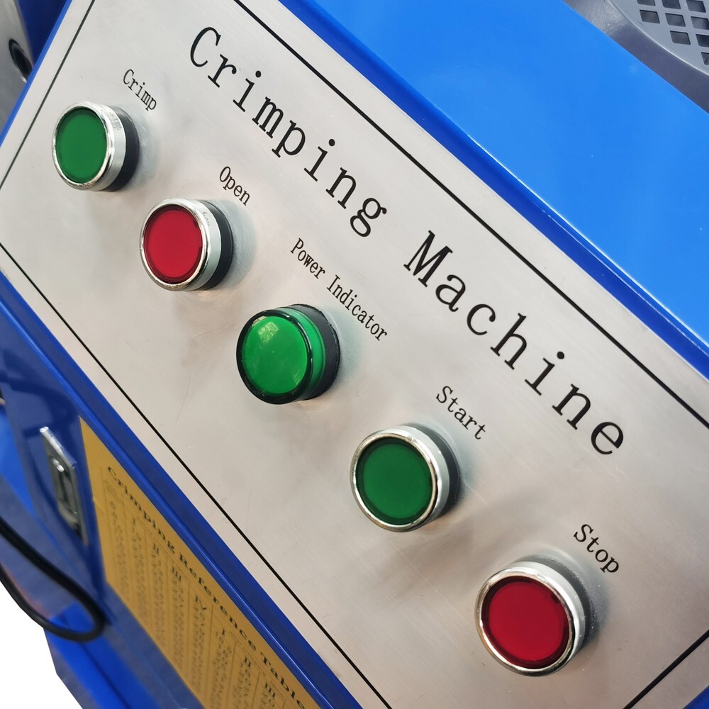 Electric Hose Crimper High Pressure Hydraulic Hose Crimping Machine 10 Sets Dies