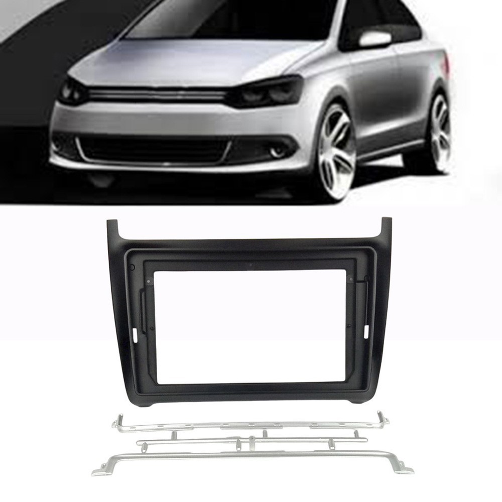 For POLO NEW Specific ABS Navigation Frame for 9 Inch Screen Installation