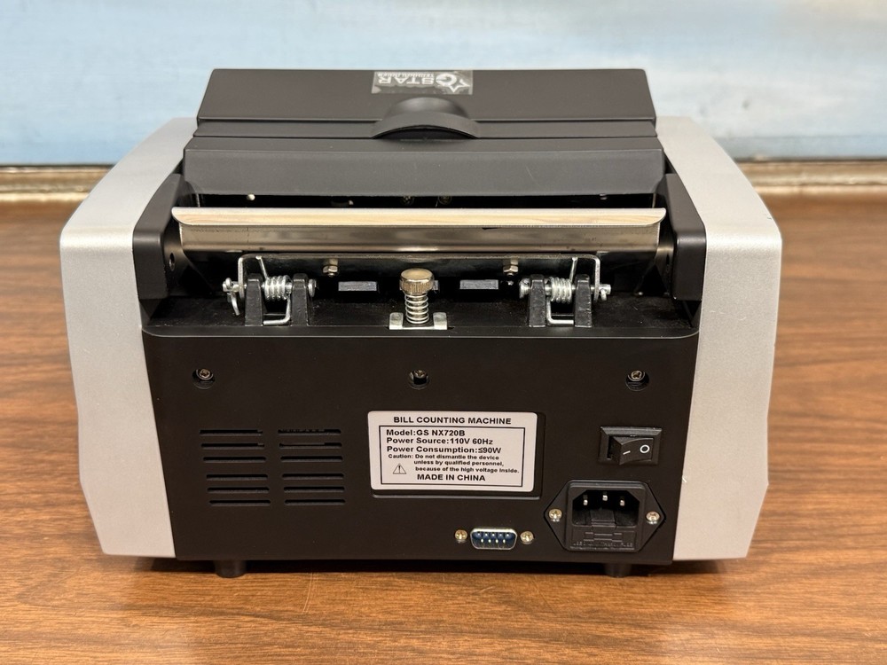 G-STAR TECHNOLOGIES GS NX-720B Bill Counting Machine - Used Working