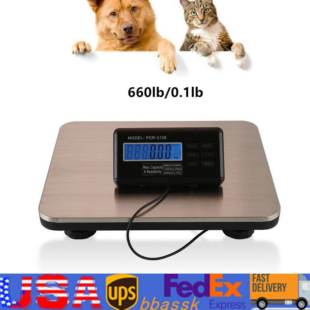 Pet Scale Multi-functional Weight Tool With LCD Digital Display Cats/Dogs Scales