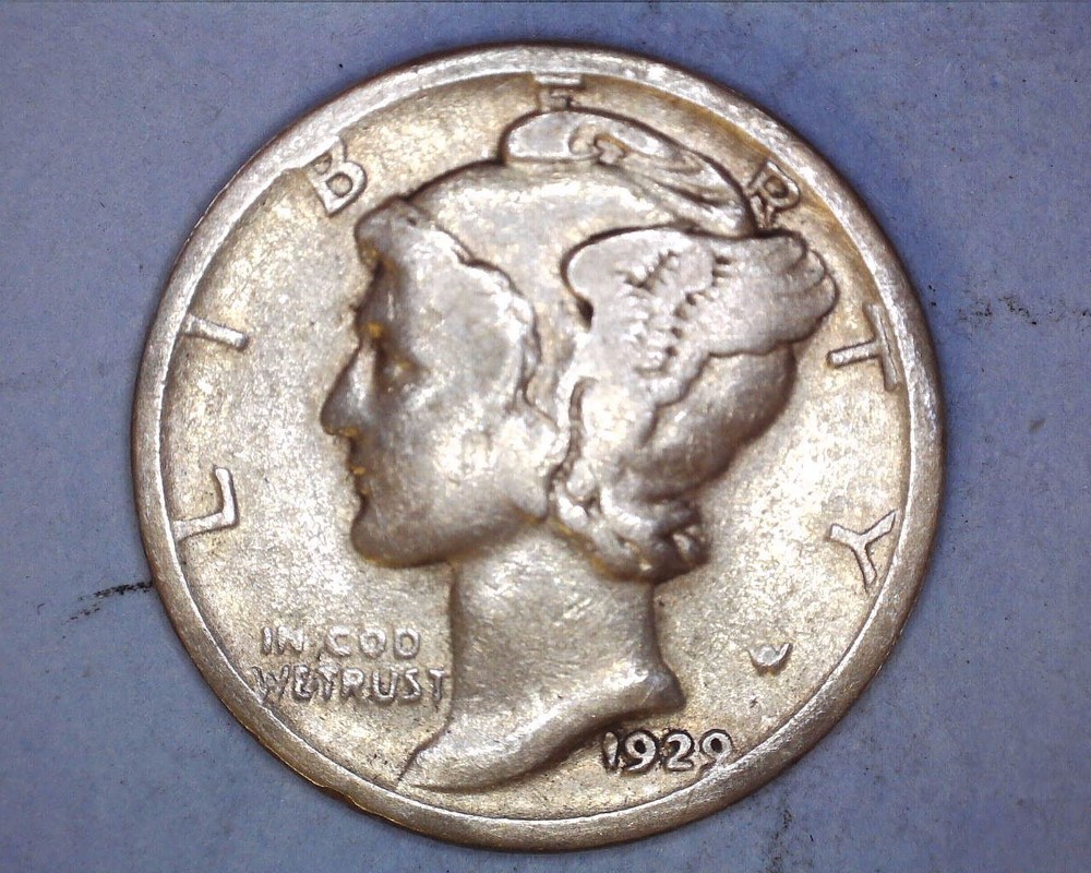 1929-S  MERCURY DIME **310-6