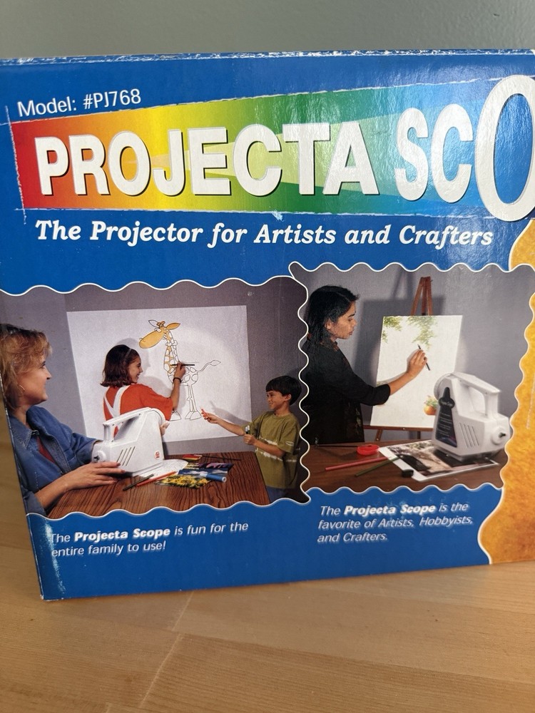APCO Projectascope – Working – Original Box & User Guide Model PJ768