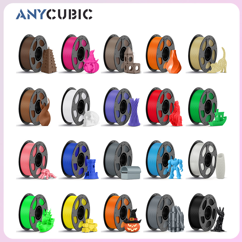 [BUY 10 PAY 6] ANYCUBIC 1.75mm PLA/ PETG/ Silk/ Matte/High Speed 3D Filament Lot