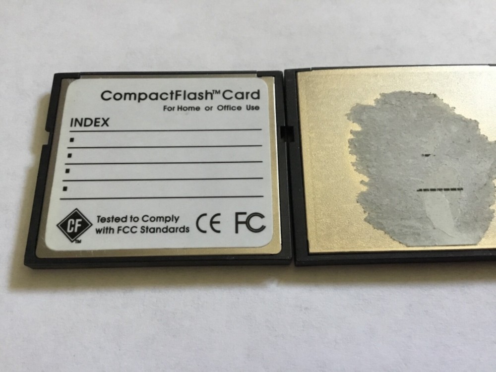 2pcs(USED) 8GB Digital extremeCF I compactflash memory Nikon Canon