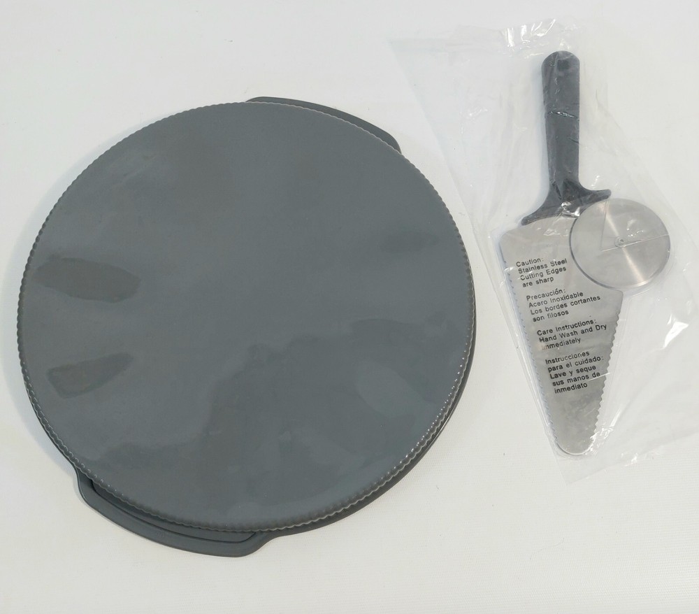 NuWave Pizza Silicone Liner Pizza Cutter and Server