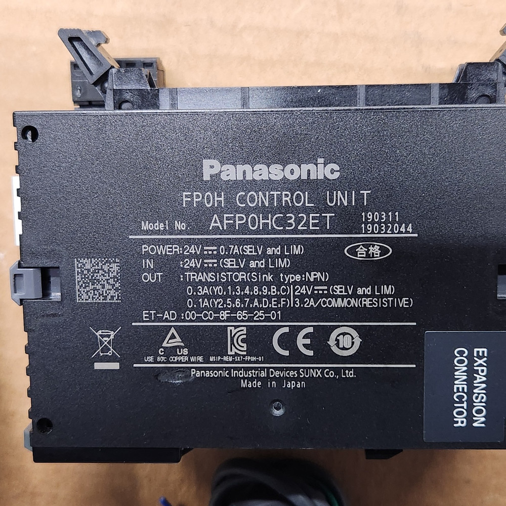 New Panasonic AFP0HC32ET PLC Programmable Controller Bundle