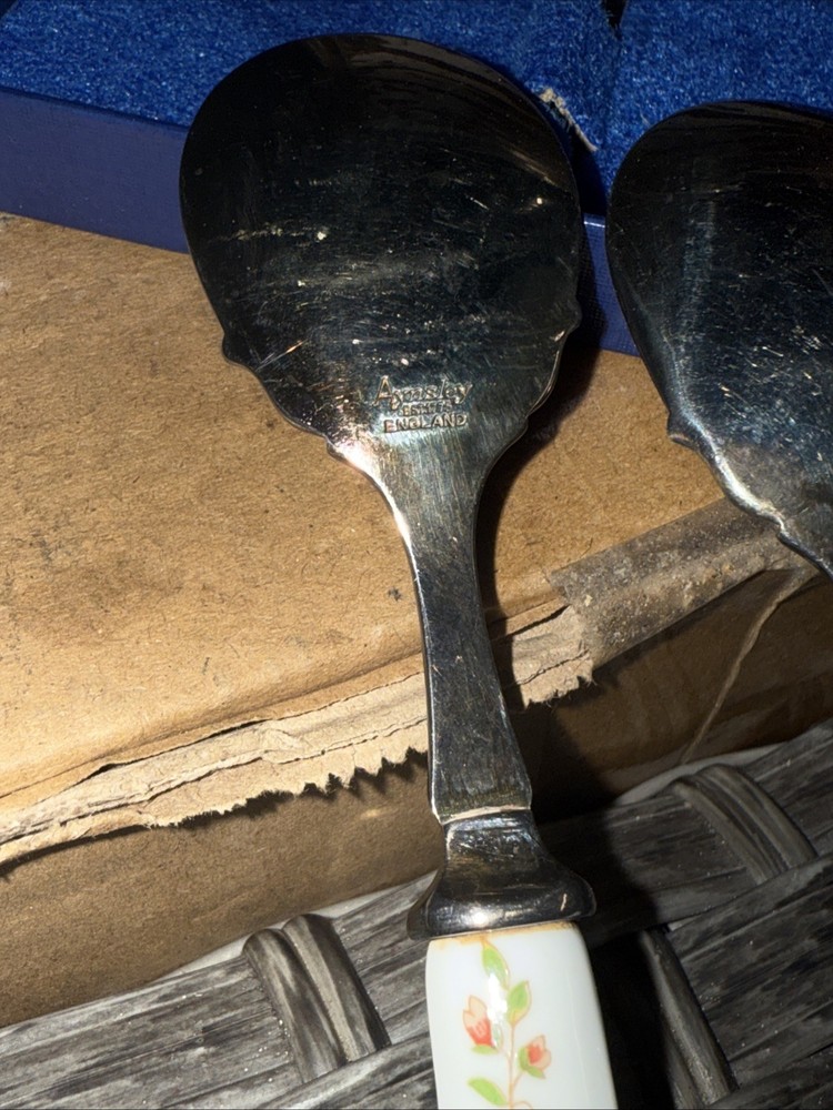Vintage Silver Plate Serving Spoons