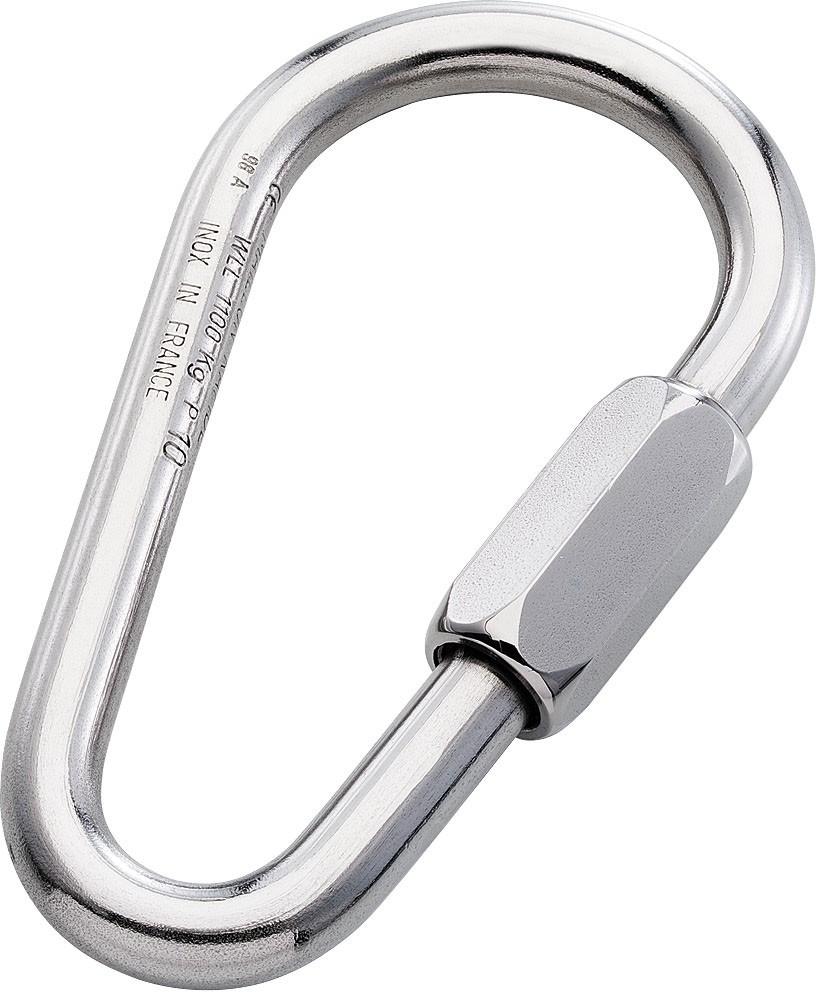 Maillon Rapide Pear Plated Quick Link 10mm (7/16") - PPE Packaging - Standard