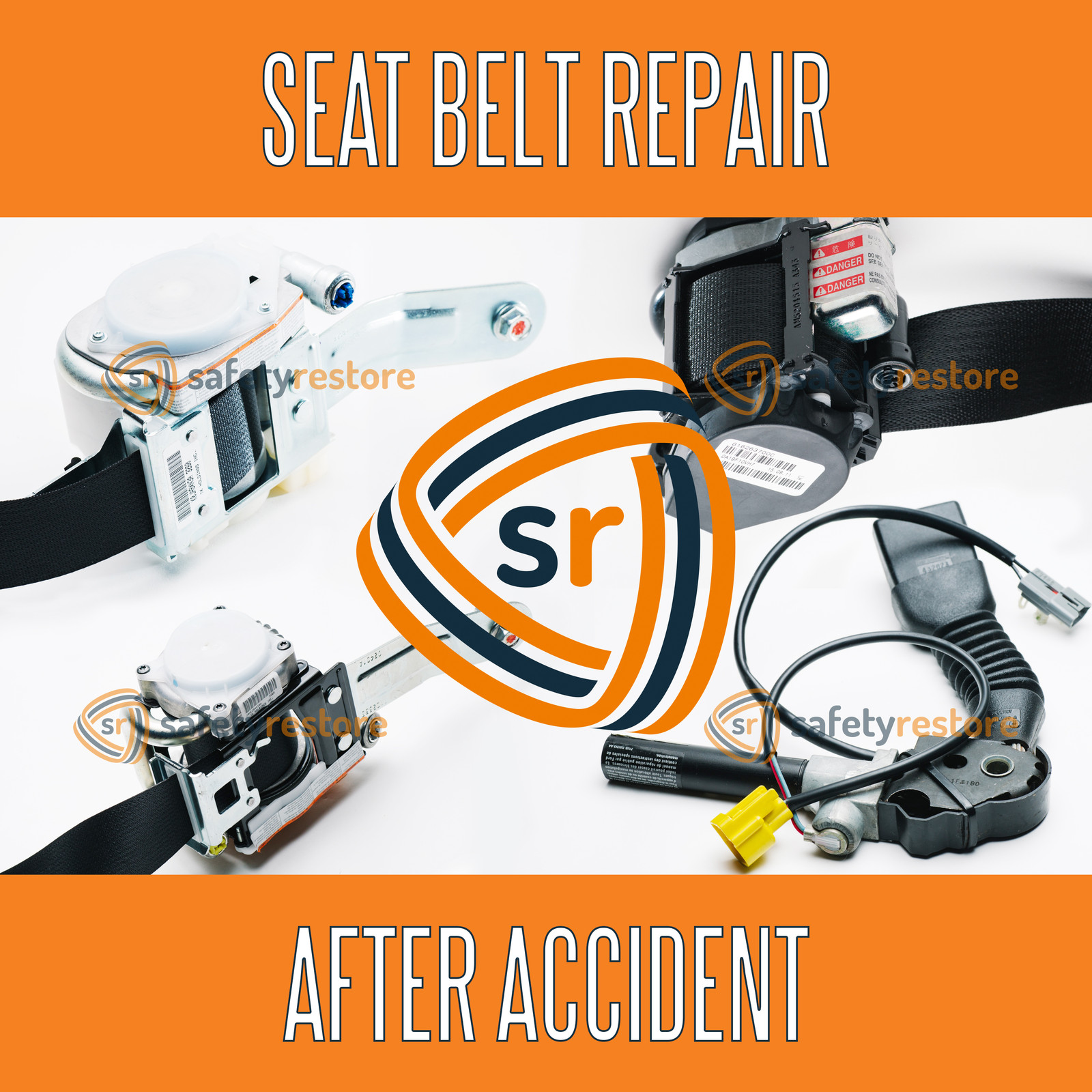 For DODGE Challenger Seat Belt Single-Stage Repair Service - 24HR Turnaround!