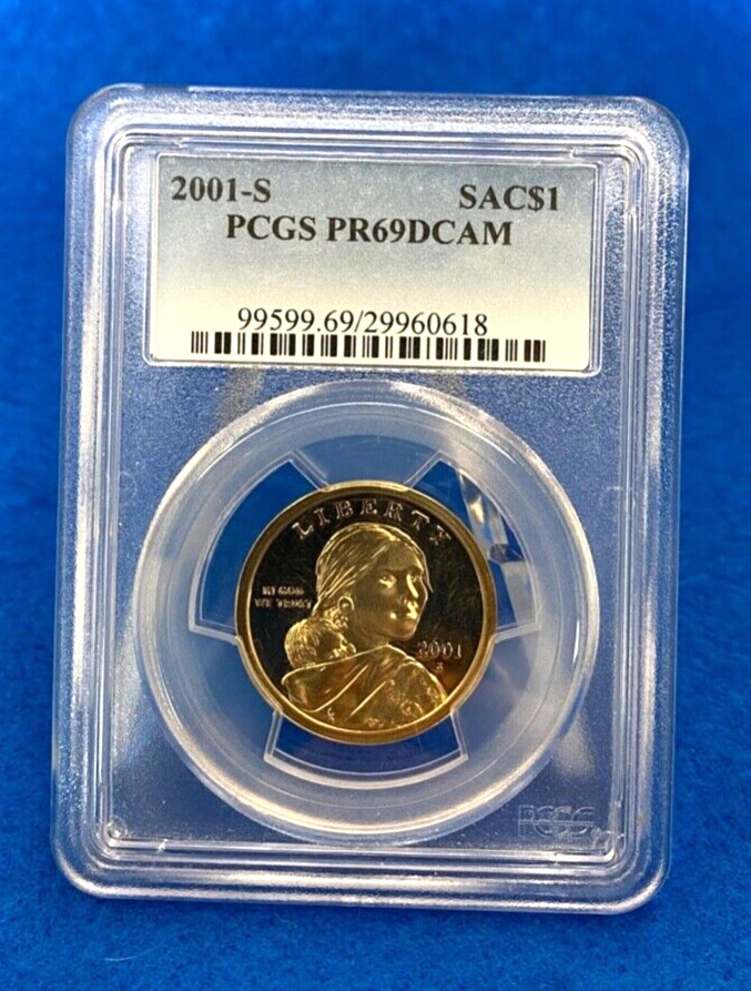 2001-S Sacagawea Native $1 PCGS PR69DCAM