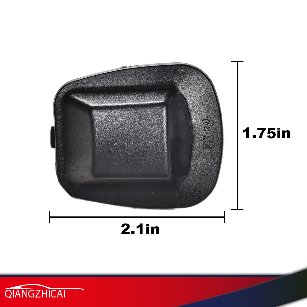 Fit For 1997-2011 Dodge Dakota Pickup Full LED White License Plate Light Lamp 2X