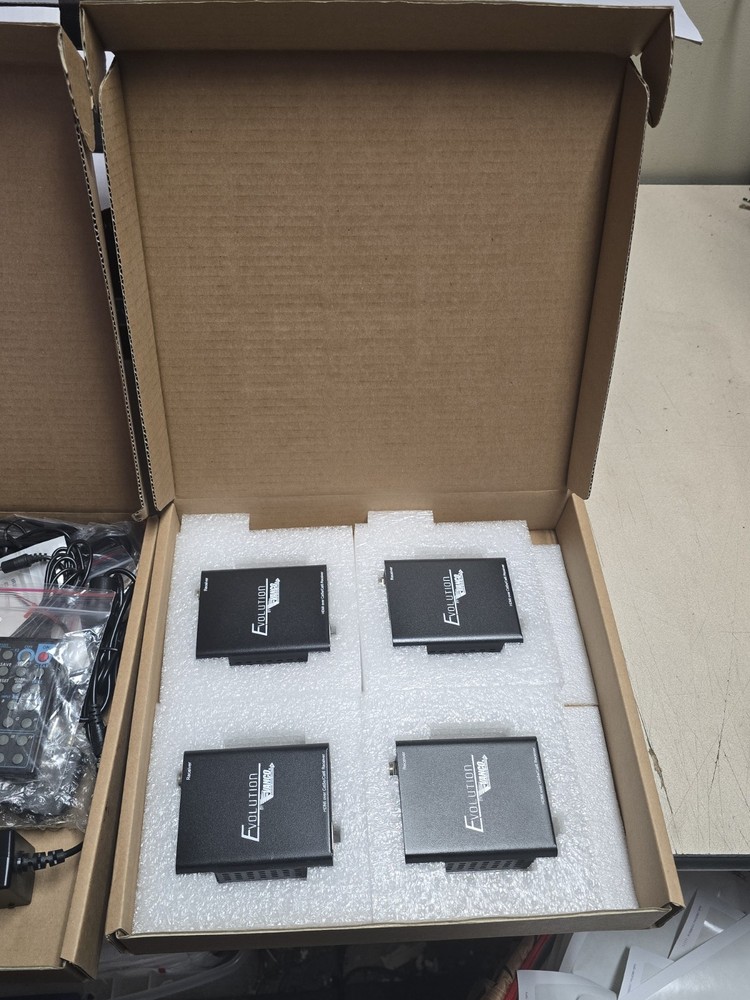 Vanco Evolution 4x4 HDMI Matrix Switcher Kit w/ Receivers & MORE! EVMX4044